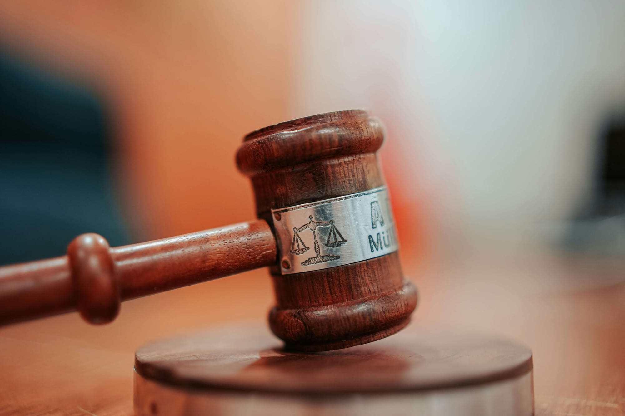 A judge's gavel